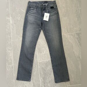 NWT AG jeans Mari high rise, color “MTRO” (grey)